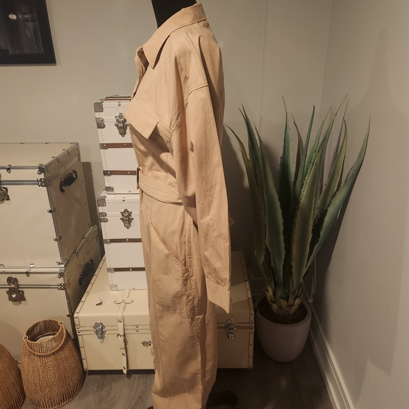 Zara Women's Tan Jumpsuit - Picture 12 of 14
